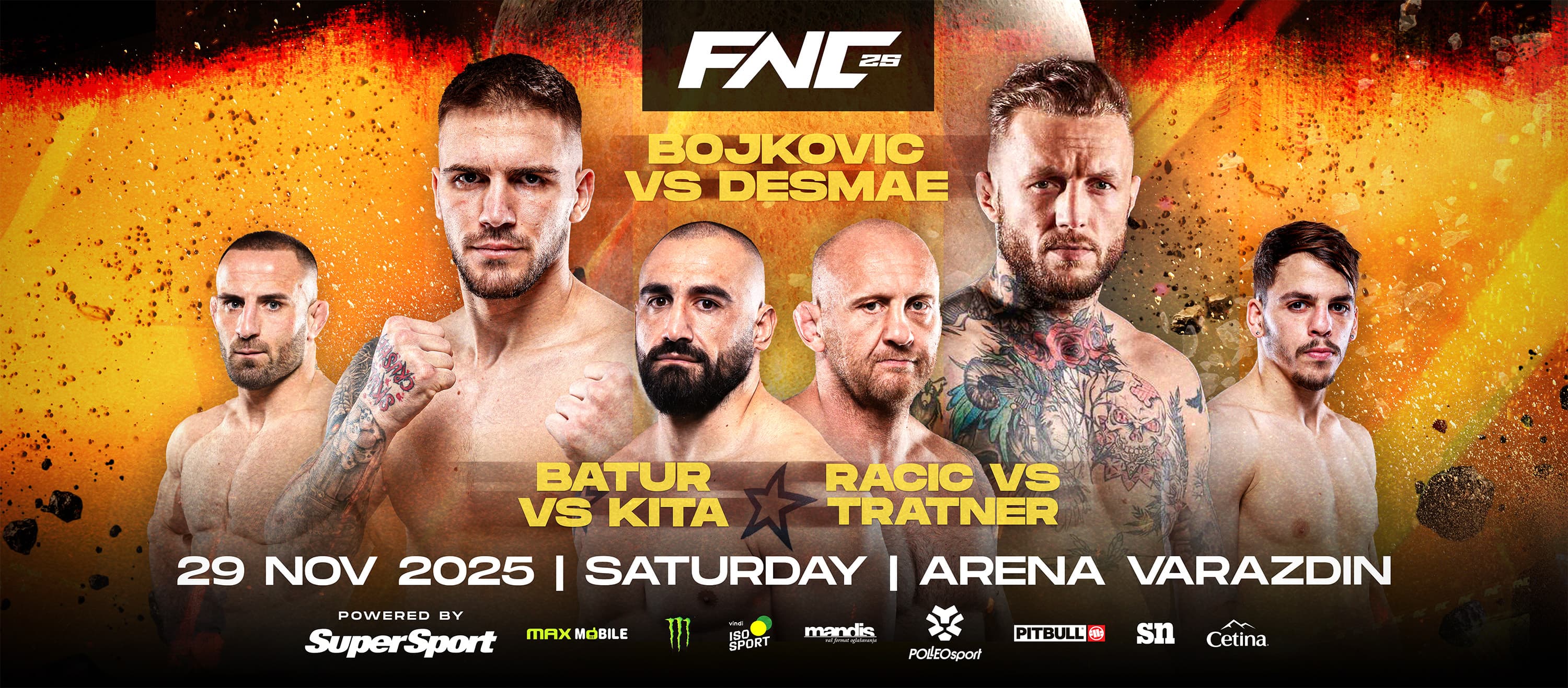 FNC 25: Bojković vs Desmae