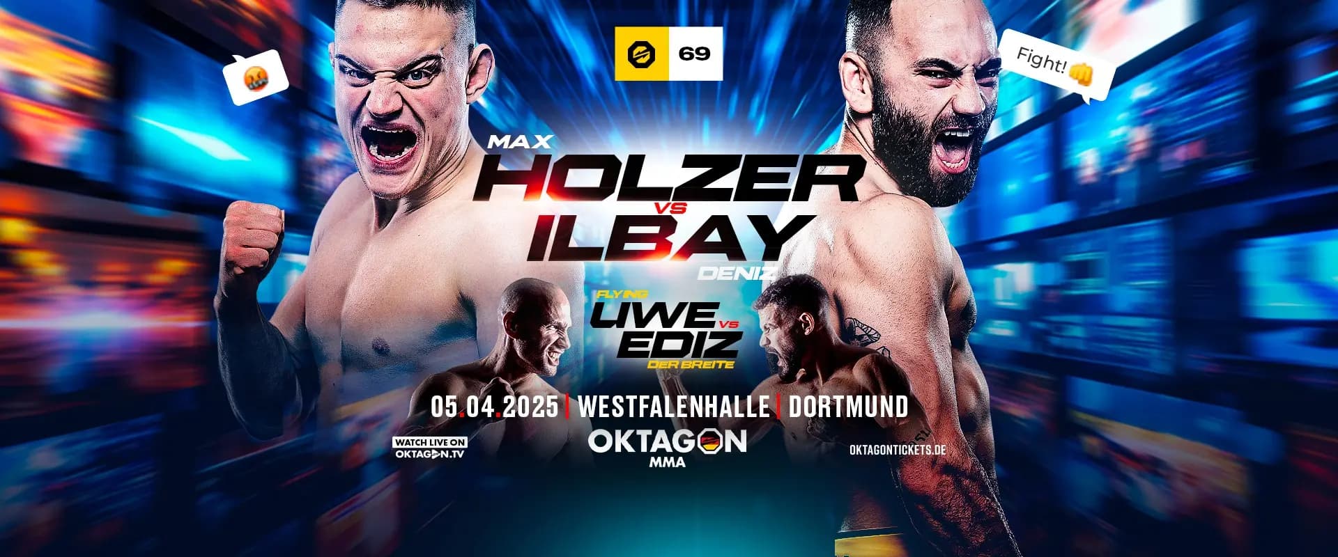 OKTAGON 69: HOLZER vs. ILBAY